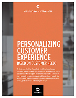Personalizing Customer Experience Based on Customer Needs